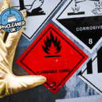 Hazardous waste cleaning software