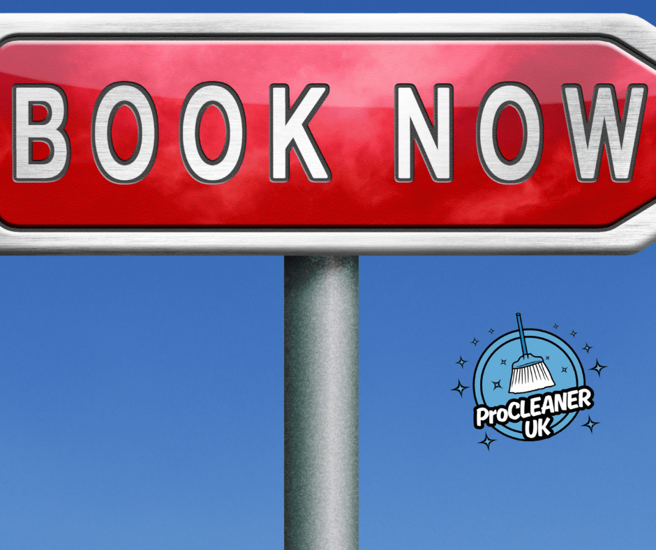 Cleaning business software with online booking