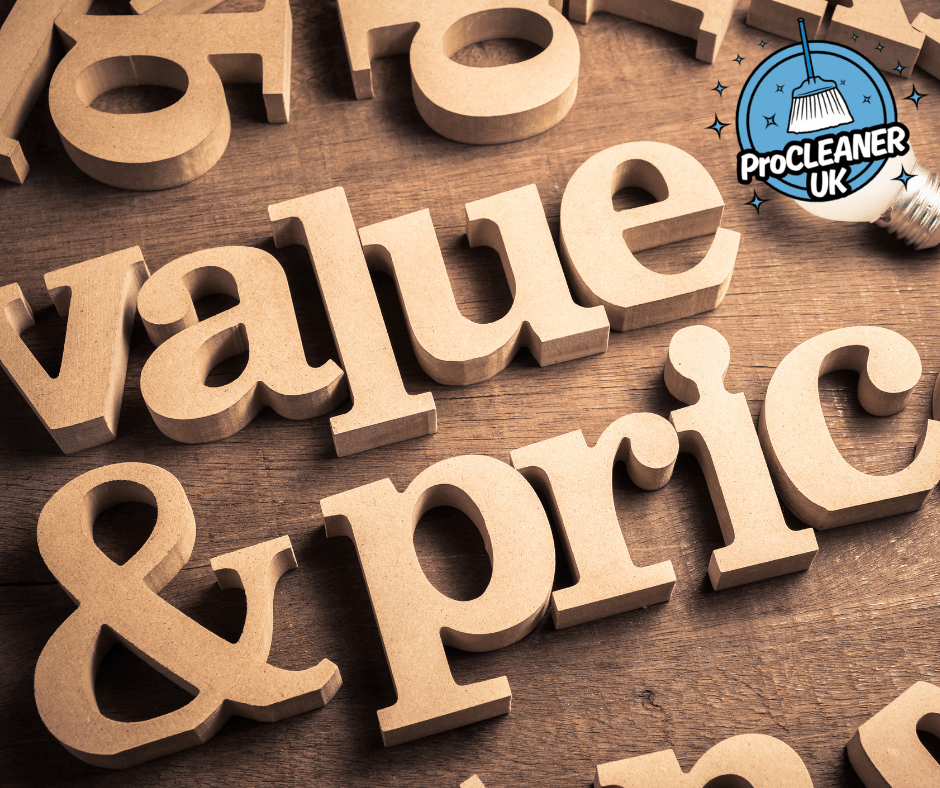 Pricing Cleaning Services UK
