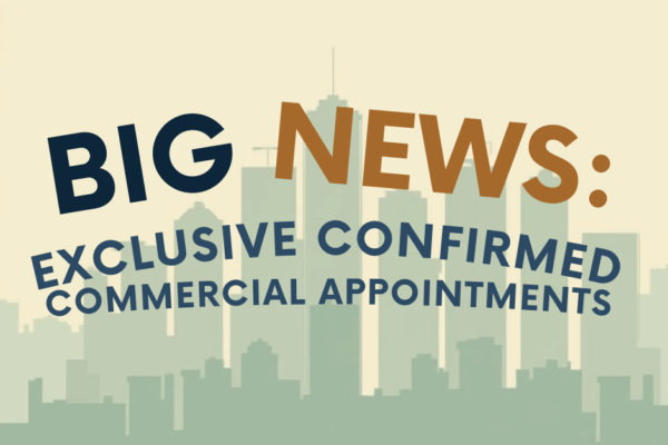 Exclusive Confirmed Commercial Appointments