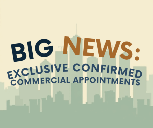 Exclusive Confirmed Commercial Appointments